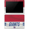 NFL New York Giants White Striped Surface Go Skin