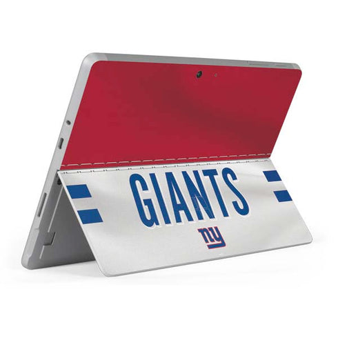 NFL New York Giants White Striped Surface Go Skin