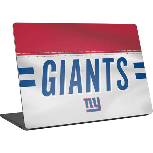 NFL New York Giants White Striped Surface Laptop 4 15in Skin