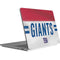 NFL New York Giants White Striped Surface Laptop Studio Skin