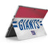 NFL New York Giants White Striped Surface Pro 8 Skin