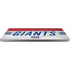 NFL New York Giants White Striped Universal Laptop 12in (9.8 x 6.8in) Skin