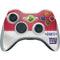 NFL New York Giants White Striped Xbox 360 Wireless Controller Skin