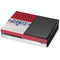 NFL New York Giants White Striped Xbox One Console Skin