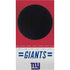 NFL New York Giants White Striped Xbox Series S Console Skin