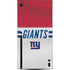 NFL New York Giants White Striped Xbox Series X Console Skin