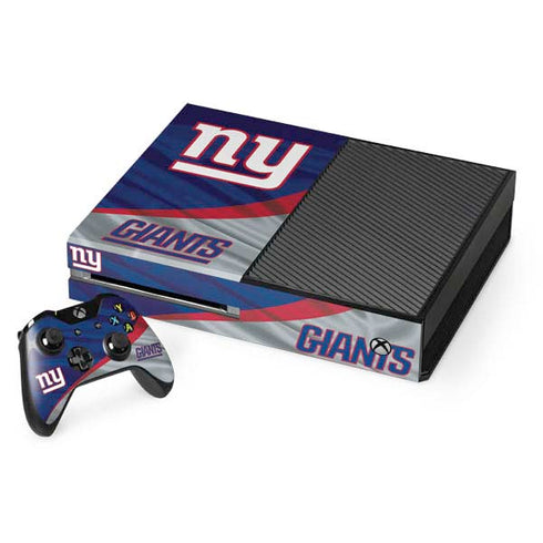 NFL New York Giants Xbox One Console and Controller Bundle Skin