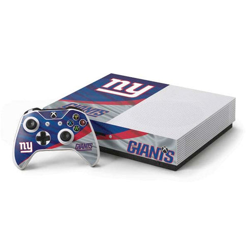 NFL New York Giants Xbox One S Console and Controller Bundle Skin