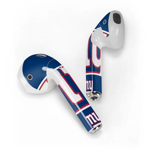 NFL New York Giants Zone Block Apple AirPods Skin