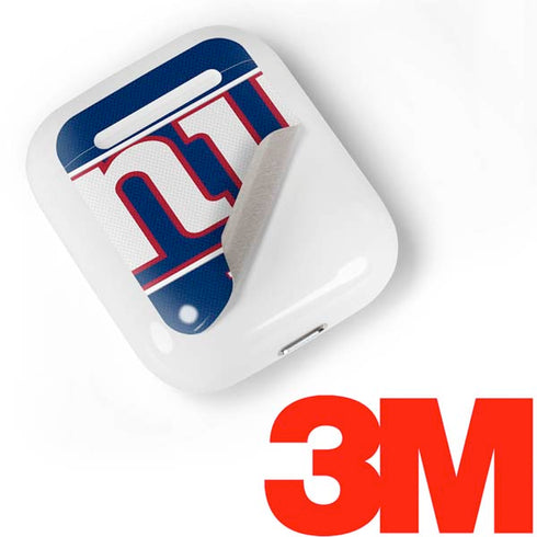 NFL New York Giants Zone Block Apple AirPods Skin
