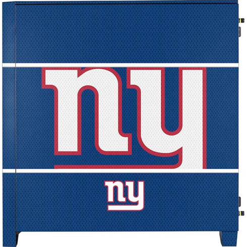 NFL New York Giants Zone Block Corsair 4000D Tempered Glass Mid-Tower ATX Case Skin