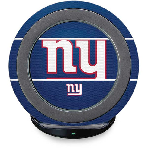 NFL New York Giants Zone Block Fast Charge Wireless Charging Stand Skin