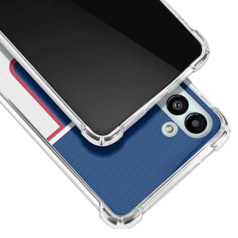 NFL New York Giants Zone Block Galaxy A13 5G Clear Case