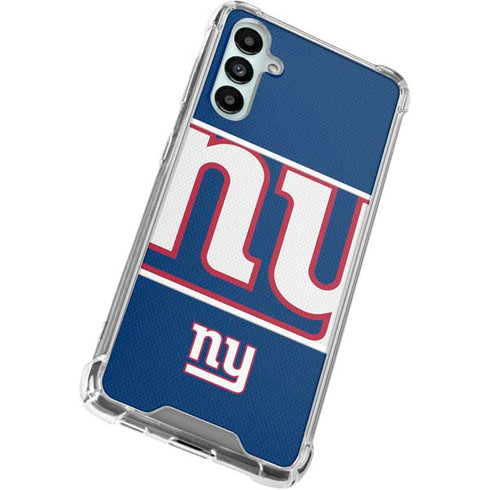 NFL New York Giants Zone Block Galaxy A15 5G Clear Case