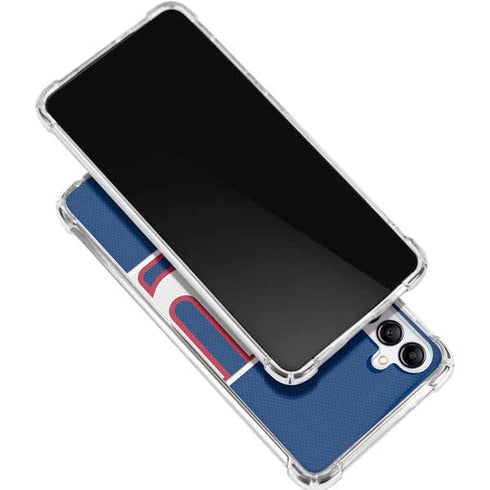 NFL New York Giants Zone Block Galaxy A15 5G Clear Case