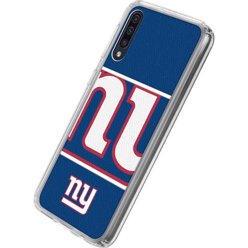 NFL New York Giants Zone Block Galaxy A50 Clear Case