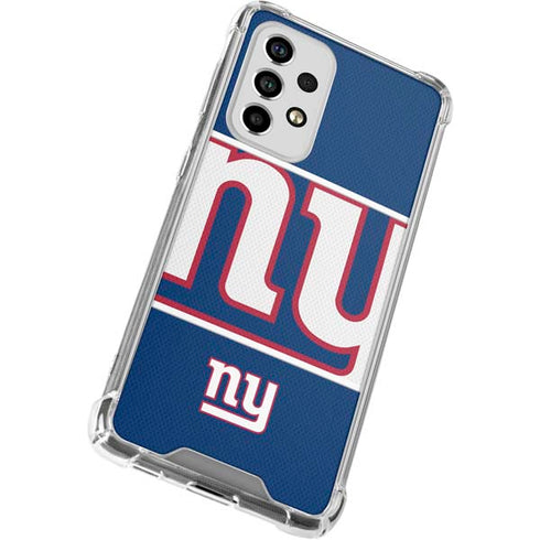NFL New York Giants Zone Block Galaxy A53 5G Clear Case