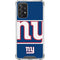 NFL New York Giants Zone Block Galaxy A72 5G Clear Case
