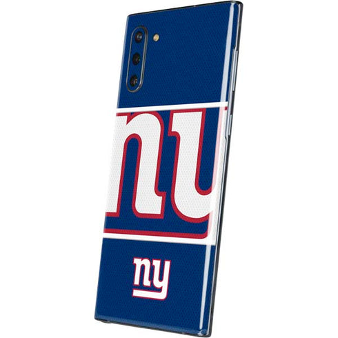 NFL New York Giants Zone Block Galaxy Note 10 Skin