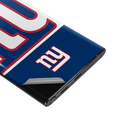 NFL New York Giants Zone Block Galaxy Note 10 Skin