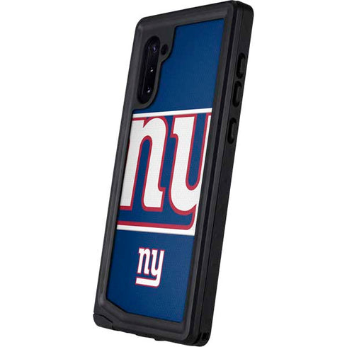 NFL New York Giants Zone Block Galaxy Note 10 Waterproof Case