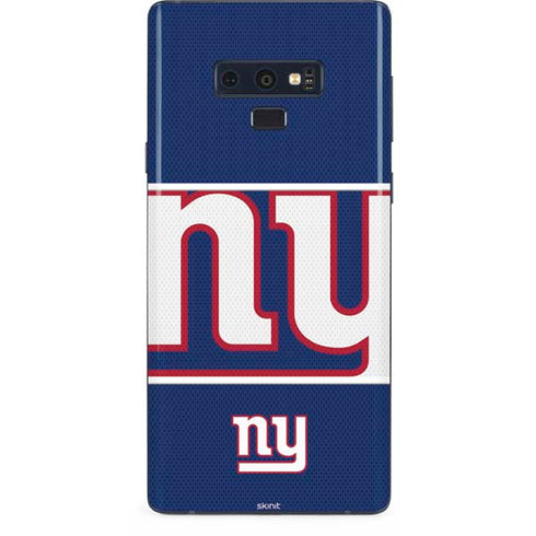 NFL New York Giants Zone Block Galaxy Note 9 Skin