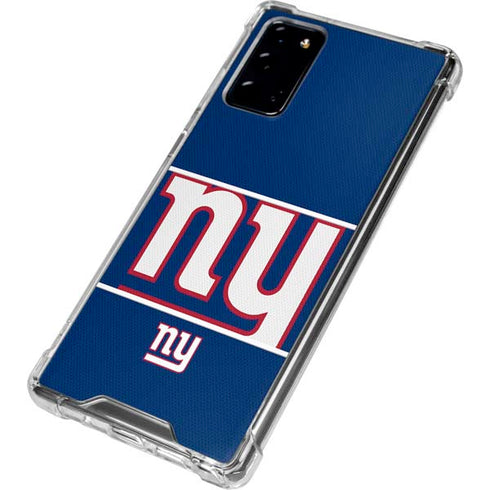 NFL New York Giants Zone Block Galaxy Note20 5G Clear Case