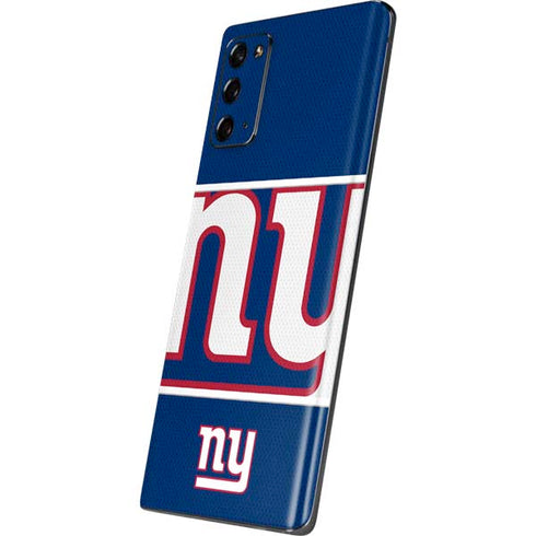 NFL New York Giants Zone Block Galaxy Note20 5G Skin