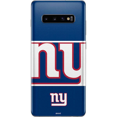 NFL New York Giants Zone Block Galaxy S10 Plus Skin