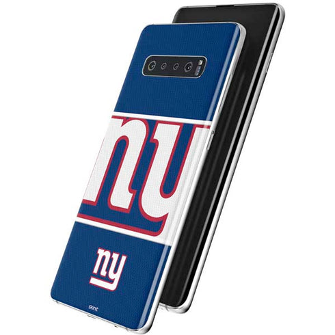 NFL New York Giants Zone Block Galaxy S10 Plus Skin