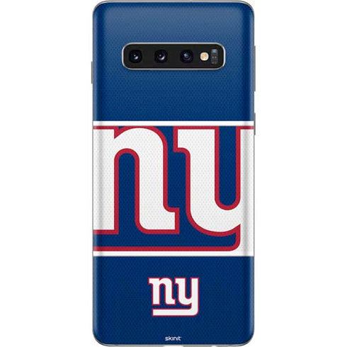 NFL New York Giants Zone Block Galaxy S10 Skin