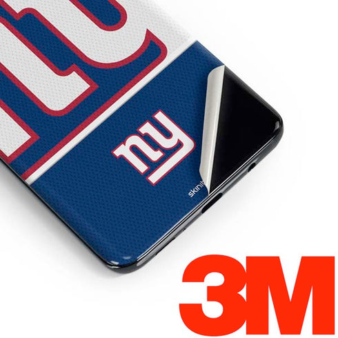 NFL New York Giants Zone Block Galaxy S10 Skin