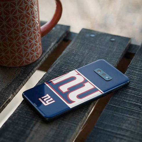 NFL New York Giants Zone Block Galaxy S10e Skin