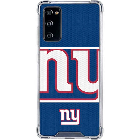 NFL New York Giants Zone Block Galaxy S20 FE Clear Case