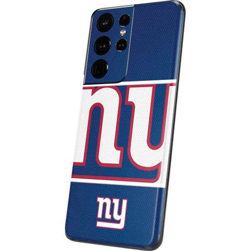 NFL New York Giants Zone Block Galaxy S21 Ultra 5G Skin