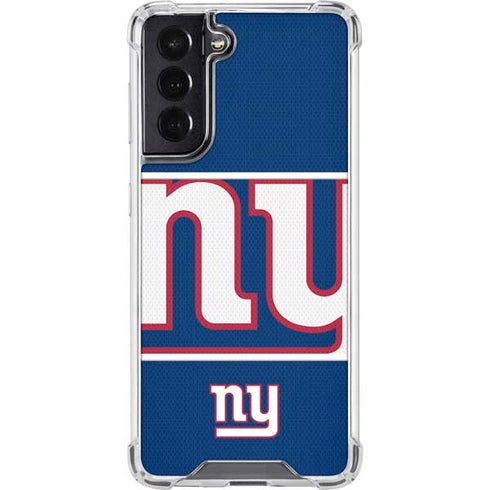 NFL New York Giants Zone Block Galaxy S22 Clear Case
