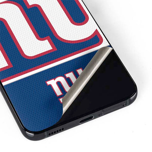 NFL New York Giants Zone Block Galaxy S22 Plus Skin