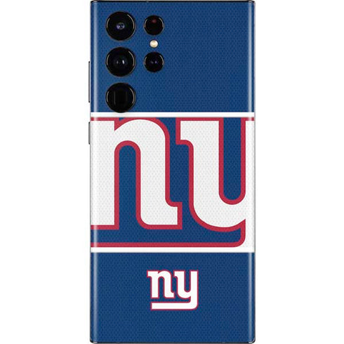 NFL New York Giants Zone Block Galaxy S22 Ultra Skin