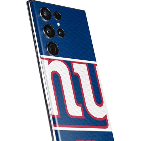 NFL New York Giants Zone Block Galaxy S22 Ultra Skin