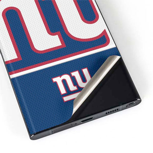 NFL New York Giants Zone Block Galaxy S22 Ultra Skin