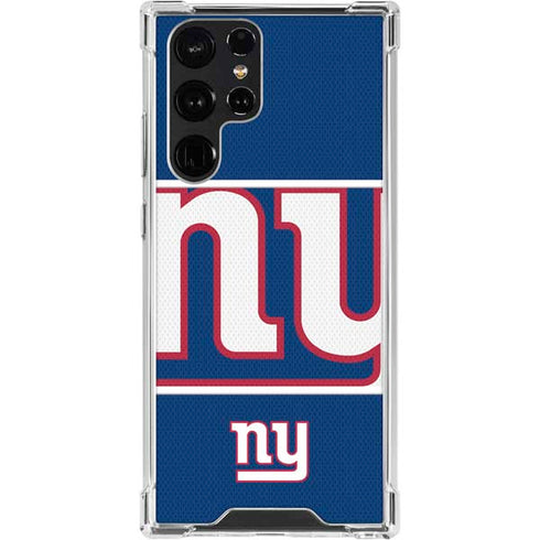 NFL New York Giants Zone Block Galaxy S24 Ultra Clear Case