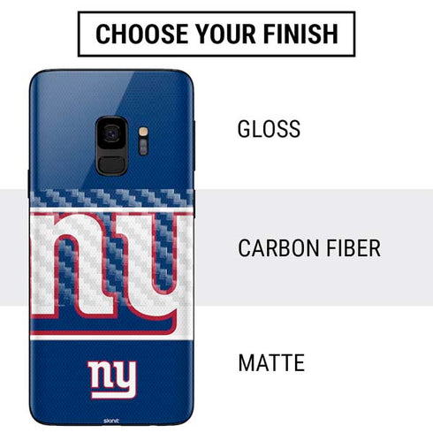NFL New York Giants Zone Block Galaxy S9 Skin