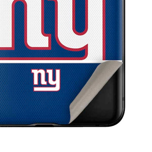 NFL New York Giants Zone Block Galaxy Z Flip Skin