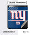 NFL New York Giants Zone Block Galaxy Z Flip Skin