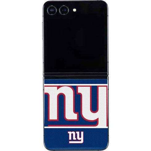 NFL New York Giants Zone Block Galaxy Z Flip5 5G Skin