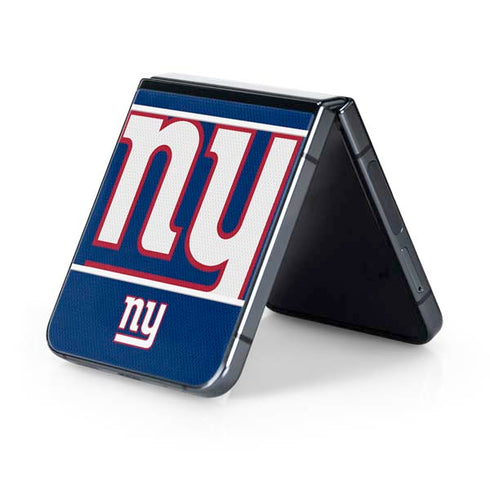 NFL New York Giants Zone Block Galaxy Z Flip5 5G Skin