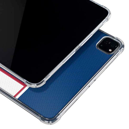 NFL New York Giants Zone Block iPad Pro 12.9in (2020) Clear Case