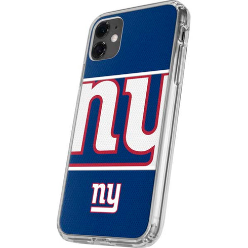 NFL New York Giants Zone Block iPhone 11 Clear Case