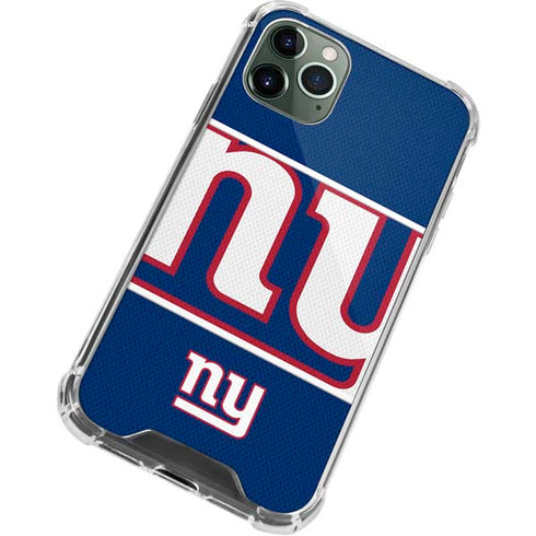 NFL New York Giants Zone Block iPhone 11 Pro Max Clear Case