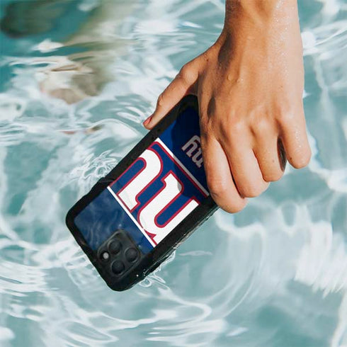 NFL New York Giants Zone Block iPhone 11 Pro Max Waterproof Case